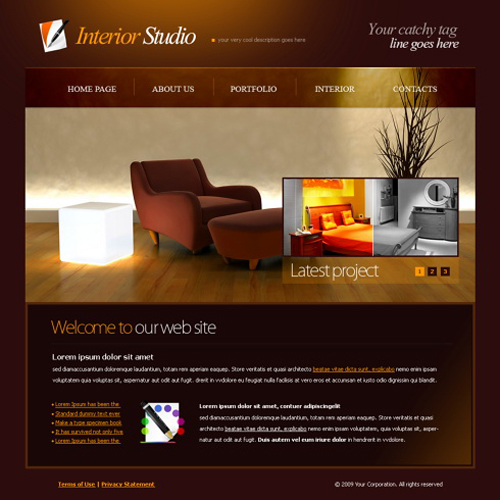 Website laten maken met Interieur en Meubels 429 webdesign